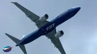 🛩 Flight of the B737-10 | Paris Airshow 2023 | June 21, 2023