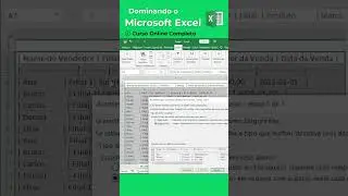 Dica de Excel - Converter texto em tabela