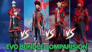 Free Fire Cobra Vs Booyah Vs Rampage Vs Scorpio All Legendary Bundles Comparision Video 2023