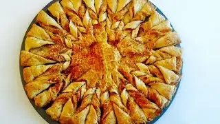 Soleil feuilleté jambon fromage