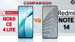Redmi Note 14 vs OnePlus Nord CE4 lite : Which Phone is Best❓🤔
