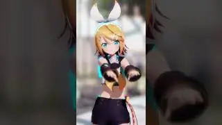 【MMD】ゾンビ - Miwashiba式鏡音リン#shorts
