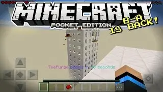 PURGE IN MCPE! - MCPE B-A IS BACK! - Minecraft Pocket Edition 0.15.4 (Minecraft PE)