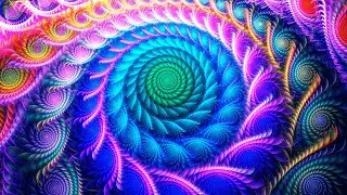 Colorful Spirals: A Hypnotic Visual Experience in 2K (No Sound)