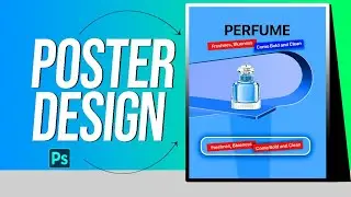 How to Create a 3D Luxury Product Poster in Photoshop | Full Tutorial