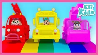 Toy Trucks Color Fun | Eli Kids