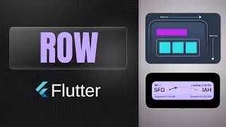 Row widget | Flutter