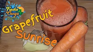 Grapefruit Carrot Ginger Juice/ Recipe