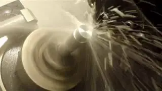 Nummech NAutococker foregrip turning on CNC lathe