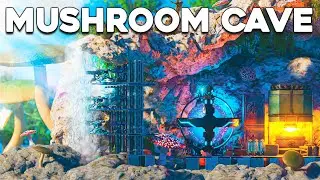 Building the BIGGEST Cave Base on ARK PvP!