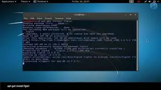 Your name in #Terminal - #KaliLinux