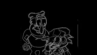fnf OPEN THE DOOR (fan animation start cutscene)
