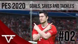 PES 2020 Demo | Goals, Saves & Tackles #2 [PS4 PRO]