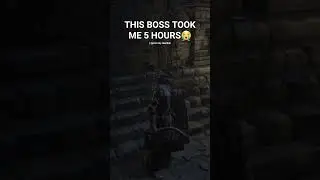 THIS BOSS TOOK ME 5 HOURS TO BEAT IN BLOODBORNE (FOLLOW ON TWITCH BYHUG0_YT)