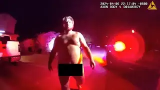 Man Drops His Clothes Before Breaking Strangers Front Door And Assaulting Officers