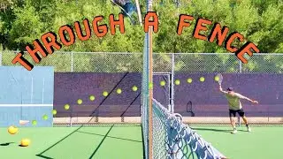 ONE SHOT: Through a Fence | Tennis Unlocked
