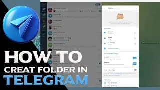how to create folder in telegram