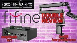 Less Than $150 For This Nice Budget Setup!!  The Fifine SC1 Interface / BM88 Boom Arm / K669D Mic!
