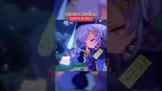 QIQI BURST ANALYSIS | Genshin Impact 