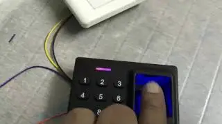 Sintech Finger Access connection & program Setup for ST F6