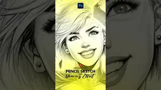 Pencil Sketch & Drawing Effect - Adobe Photoshop CC Shorts - Graphic Hub