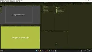 Singleton Pattern in Unity.