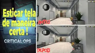 COMO ESTICAR A TELA IGUAL DE IPAD SEM PERDER RESOLUÇÃO (CRITICAL OPS) MÉTODO 2021