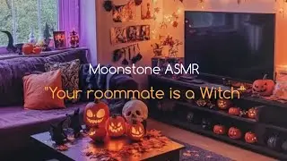 [M4A][Halloween ASMR] Your roommate is a Witch!