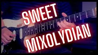 Sweet Mixolydian Guitar Backing Track Jam (A)