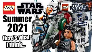 LEGO Star Wars Summer 2021 info! I'm SICK of Star Wars, here's MY THOUGHTS.