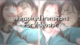Are inspired transitions for video star!! || transition ideas