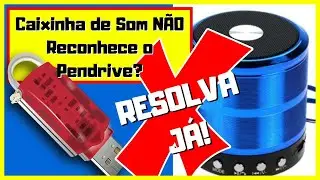 Caixinha de Som NÃO Reconhece o Pendrive? [Resolva Já]