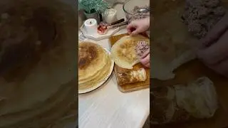 ОБЯЗАТЕЛЬНО пробуем БЛИНЫ с СОЧНЕЙШИМ фаршем #рек #рекомендации