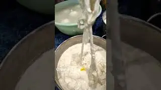 Сыр страчетелла🧀#сыр#страчетелла#буратта#выримсырдома#cheese #cheesemake#strachetella