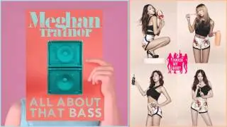 Meghan Trainor vs Sistar - All About That Bass / Touch My Body (MASHUP) | PITCHED VERSION