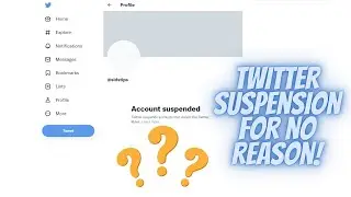 Twitter Is Suspending Accounts For No Reason