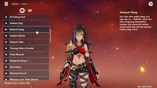 Dehya Voice lines English Sub Indonesia Genshin Impact