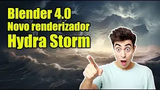 Blender 4.0: Novo renderizador Hydra Storm