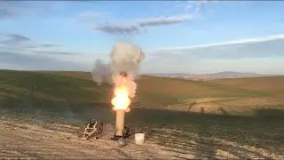 Shooting a Spanish Howitzer & Bowling Ball Mortar (HD)