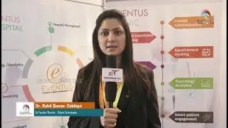 Dr.Rahil Qamar Siddiqui at 8th Revolutionizing Healthcare With IT