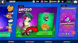 ANGELO FOR FREE???🔥 BRAWL STARS UPDATE!!!😱