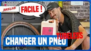 Changer un pneu tubeless, c'est facile. C'est le tuto mécanique du jour.