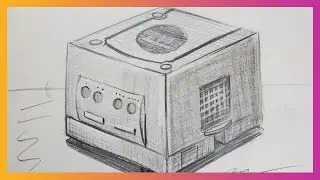 Drawing a Cube-Based Product (Nintendo GameCube) Tutorial
