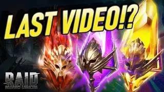 My Last Raid Shadow Legends Video EVER!