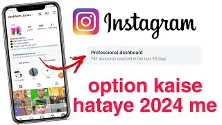 instagram professional account kaise hataye 2024 || how to remove instagram professional account