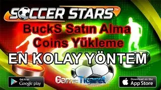 Soccer Stars Bucks Satın Alma, Soccer Stars Coins Yükleme