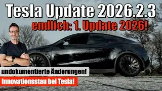Tesla Software Update 2026.2.3 🛜 Undocumented changes 🛜 End of technological innovation?