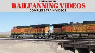 Railfanning Videos - Amtrak Surfliner & BNSF Train Action
