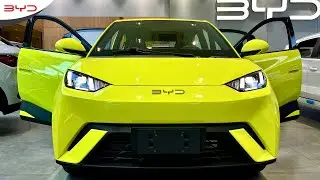 First Look! 2024 BYD Seagull EV - Exterior and Interior Walk-around