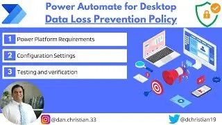 Power Automate for Desktop Data Loss Prevention Policy